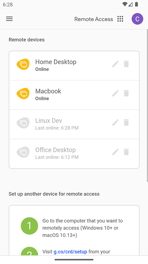 Chrome远程桌面APP v1.5.2