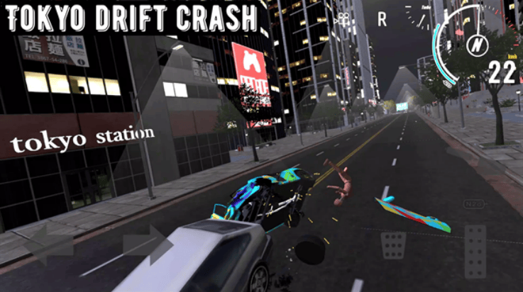 东京漂移碰撞游戏(Tokyo Drift Crash安装器) v7 最新版