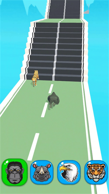 动物赛跑游戏 动物赛跑游戏