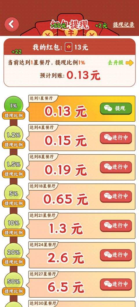 发财小饭馆红包版 v1.0.8安卓版