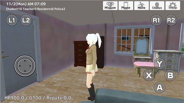 学校生活模拟器2最新版中文版 v1.0.52安卓版