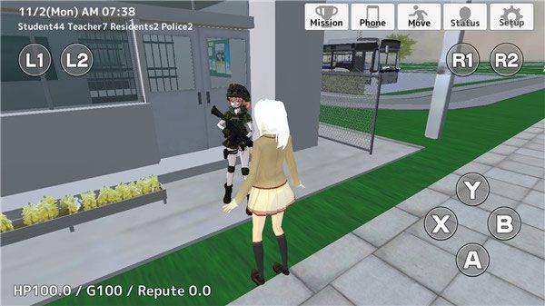 学校生活模拟器2最新版中文版 v1.0.52安卓版