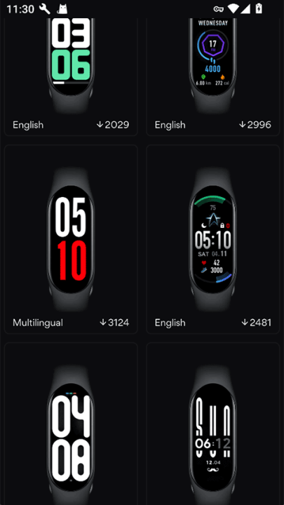 小米手环5表盘自定义工具旧版本(Watchfaces for Mi Band 5) v6.0.0.1 安卓版 小米手环5表盘自定义工具旧版本(Watchfaces for Mi Band 5) v6.0.0.1 安卓版