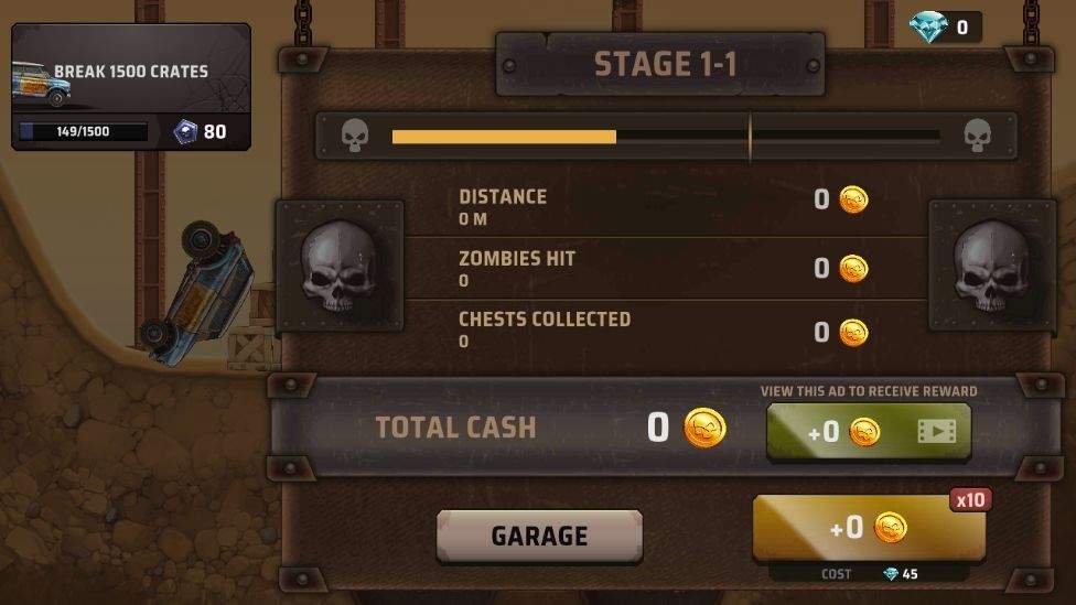 山地僵尸赛车最新版(Zombie Hill Racing) v2.4.5安卓版