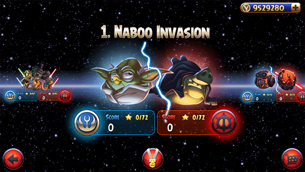 愤怒的小鸟星球大战2最新版(Angry Birds) v1.9.25安卓版