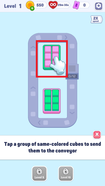 排序拼图游戏(Color Cube Match) 排序拼图游戏(Color Cube Match)
