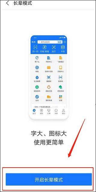 支付宝长辈版 v10.8.36.8000安卓版