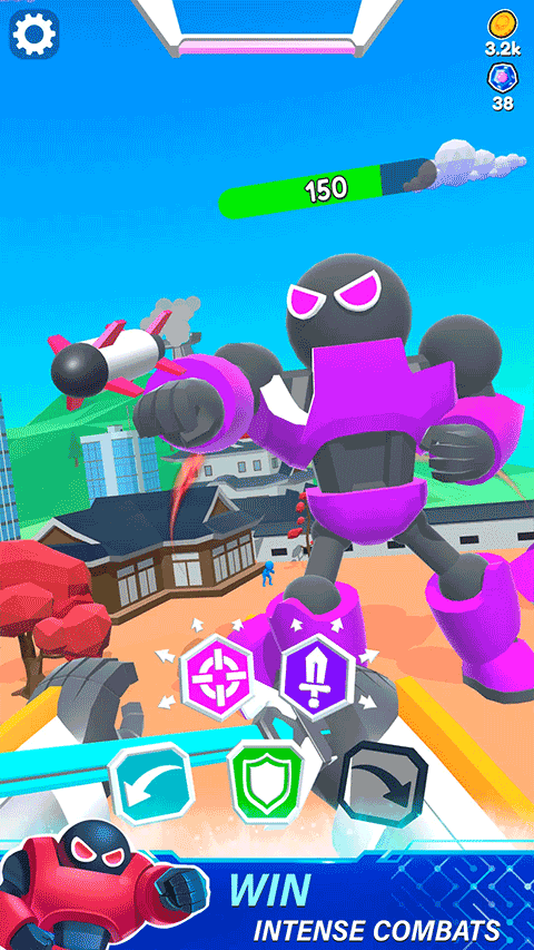 格斗机器人游戏手机版(Mechangelion-Robot Fighting) v3.4安卓版