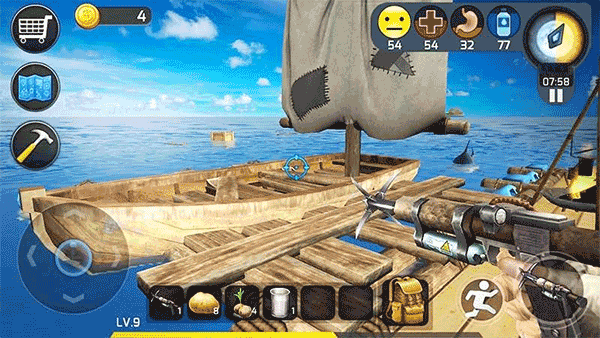 模拟太空木筏生存中文版 v1.9安卓版