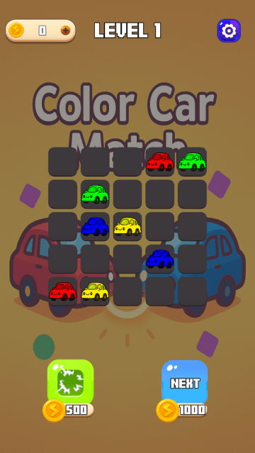 汽车颜色匹配小游戏(Car Color Match) 汽车颜色匹配小游戏(Car Color Match)