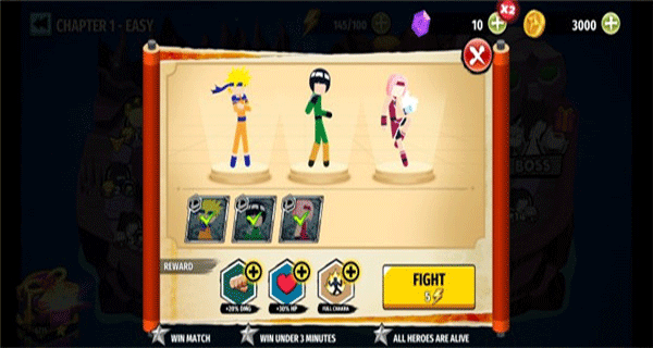 火柴人忍者3v3官方版(Stickman Ninja 3v3) v7.4安卓版