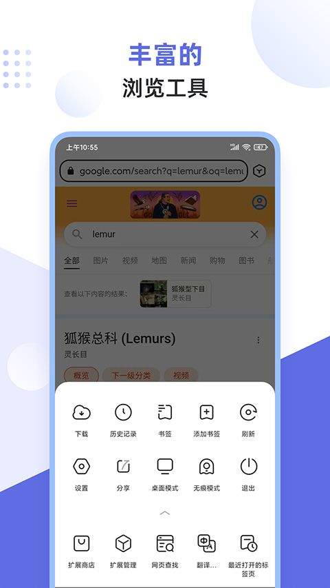 狐猴浏览器app 2.7.3.021安卓版