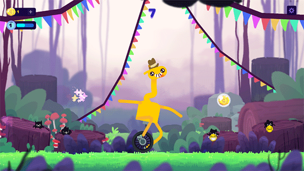 独轮车长颈鹿手游(unicycle giraffe) v1.8安卓版