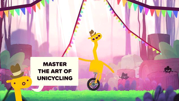 独轮车长颈鹿手游(unicycle giraffe) v1.8安卓版