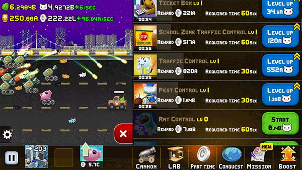 猫咪加农炮(Idle Cat Cannon) v2.4.27安卓版
