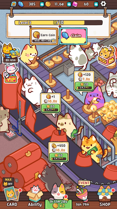 猫咪大亨游戏(Kitty Cat Tycoon) v1.0.71 最新版 猫咪大亨游戏(Kitty Cat Tycoon) v1.0.71 最新版