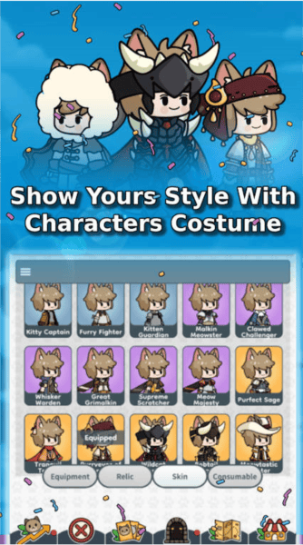 猫猫传说内置菜单版(Cat Legends - Idle RPG)v1.1.24 安卓版 猫猫传说内置菜单版(Cat Legends - Idle RPG)v1.1.24 安卓版