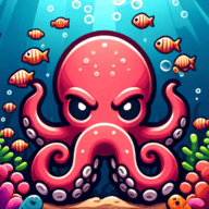 章鱼盛宴无限鱼骨手机版(Octopus Feast) v1.10.0 最新版