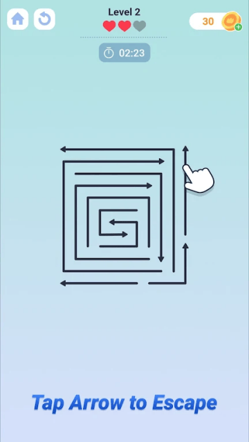 箭头指向拼图游戏(Arrow Out) 箭头指向拼图游戏(Arrow Out)