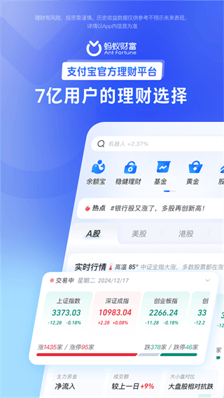 蚂蚁财富app最新版本 蚂蚁财富app最新版本