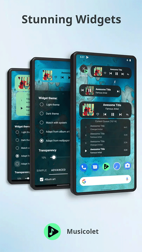Musicolet音乐播放器 v6.13安卓版