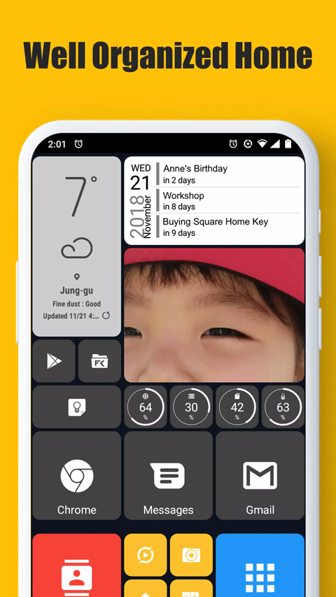 squarehome桌面启动器 v3.4.10安卓版