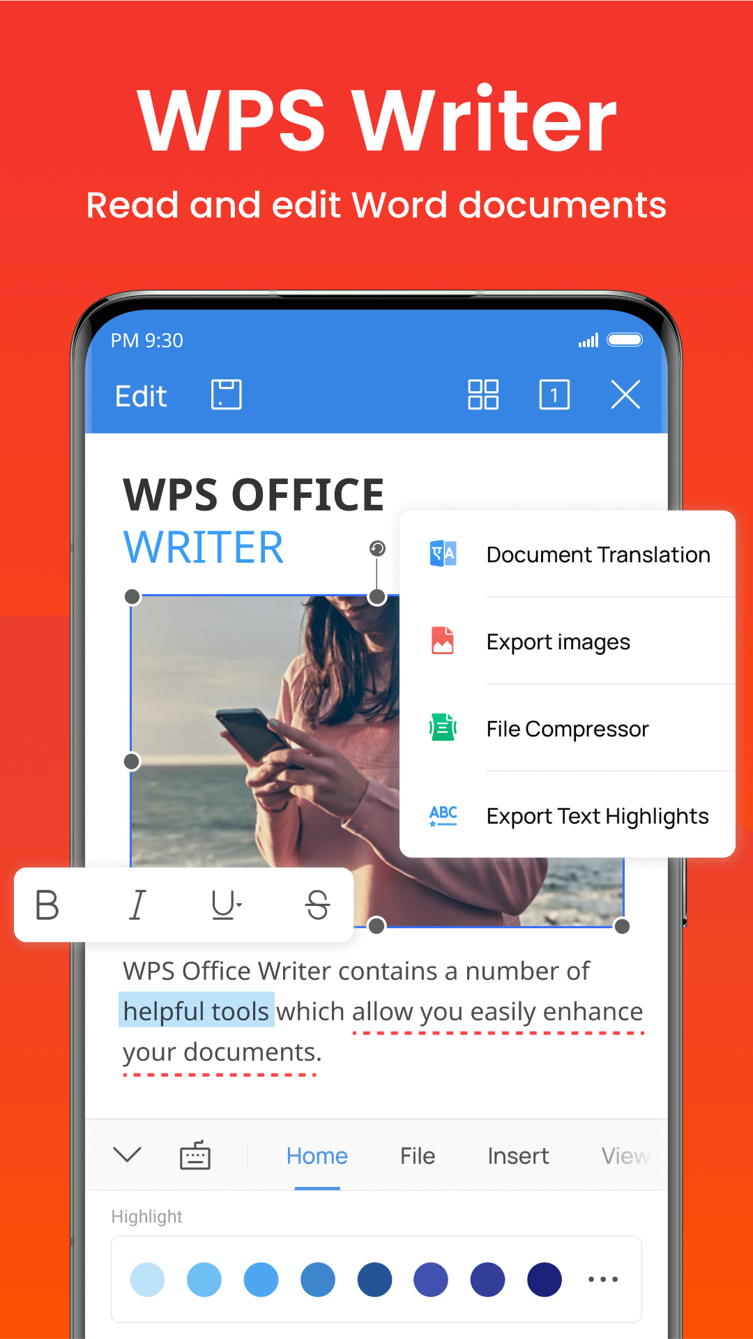 WPS Office Lite去广告版 v18.10.2 手机版